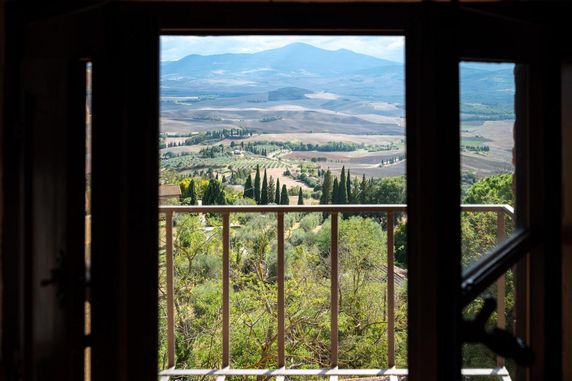 Artistica Pienza - Breathtaking Val D'Orcia Viewアパートメント エクステリア 写真