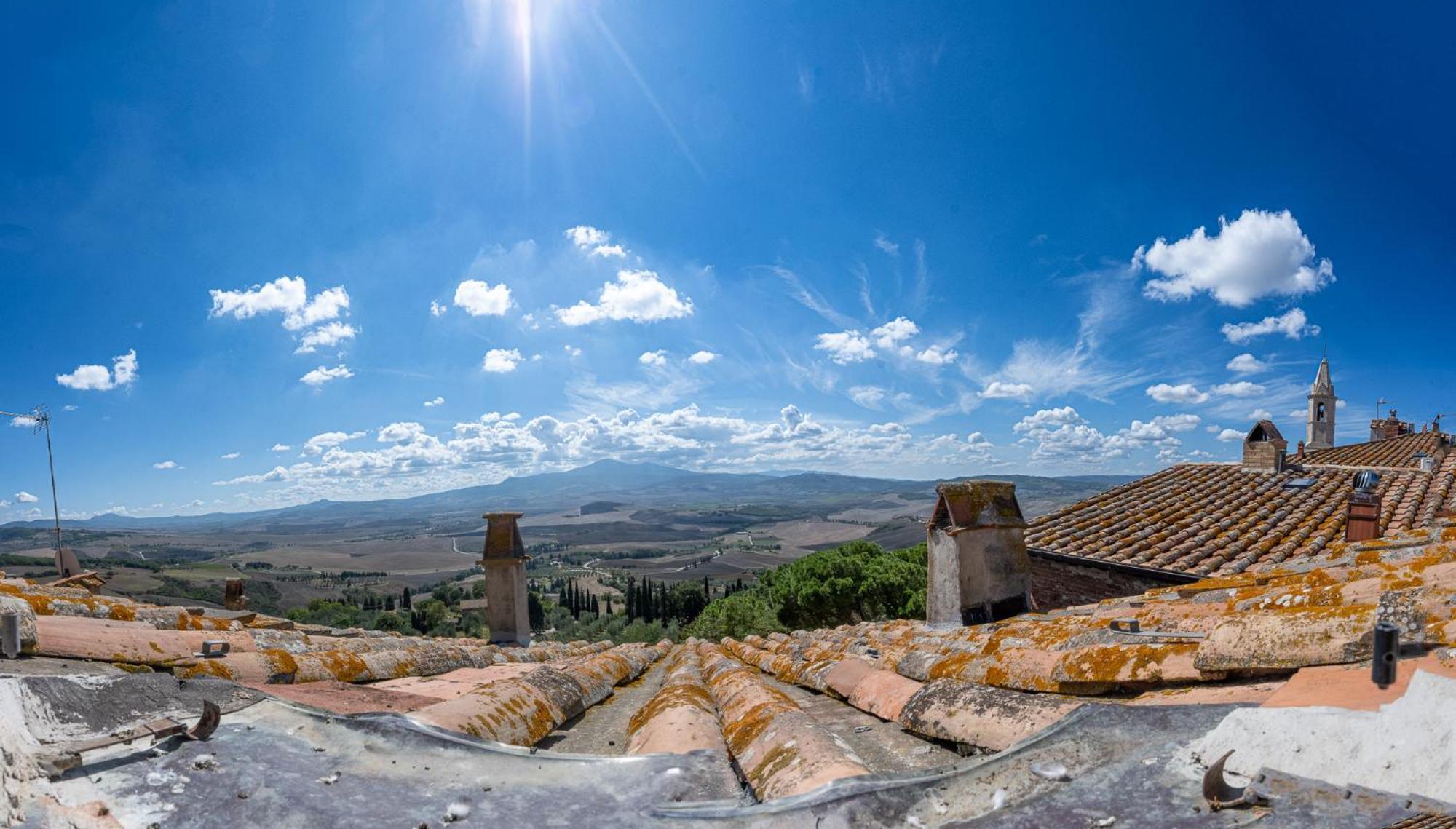 Artistica Pienza - Breathtaking Val D'Orcia Viewアパートメント エクステリア 写真