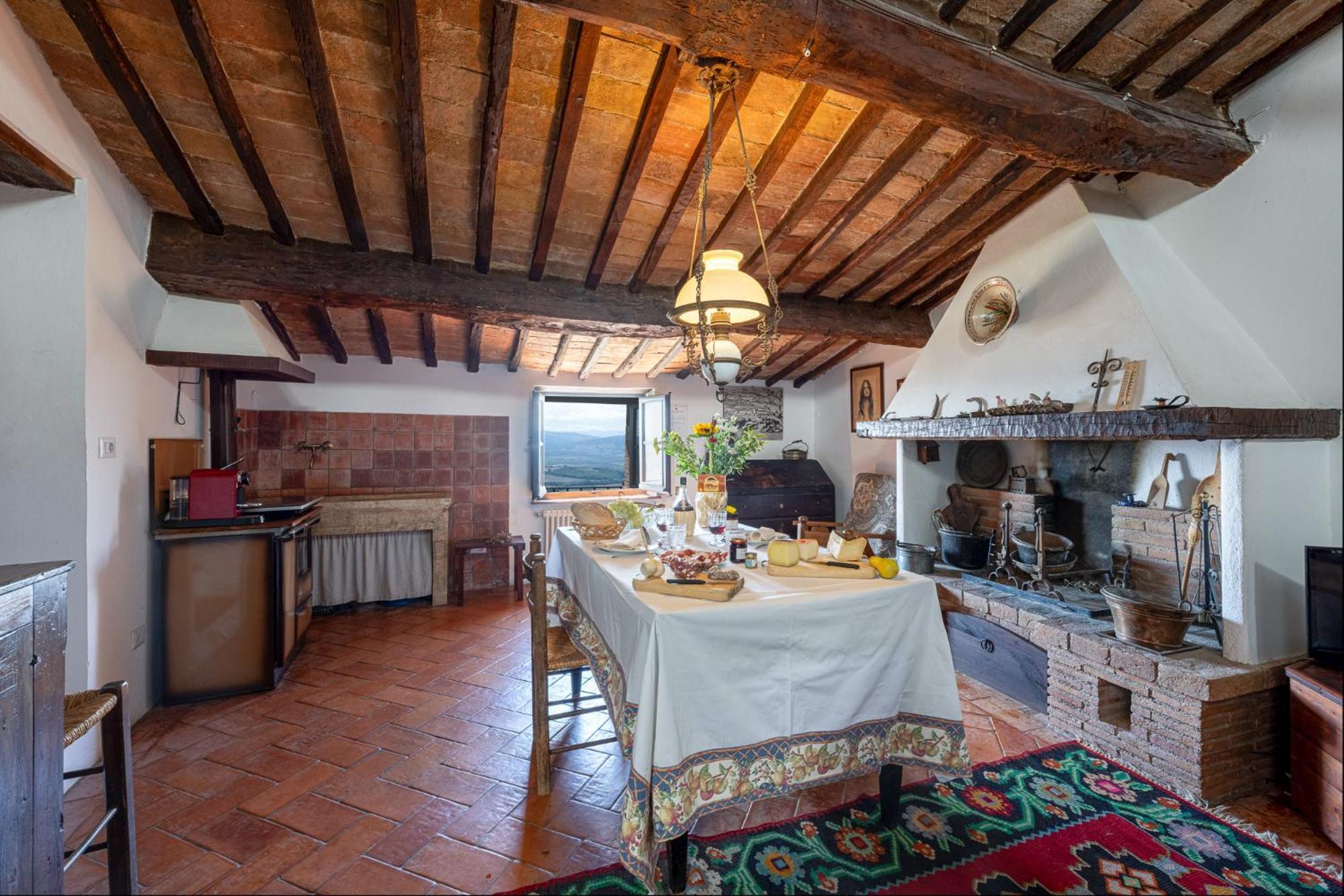 Artistica Pienza - Breathtaking Val D'Orcia Viewアパートメント エクステリア 写真