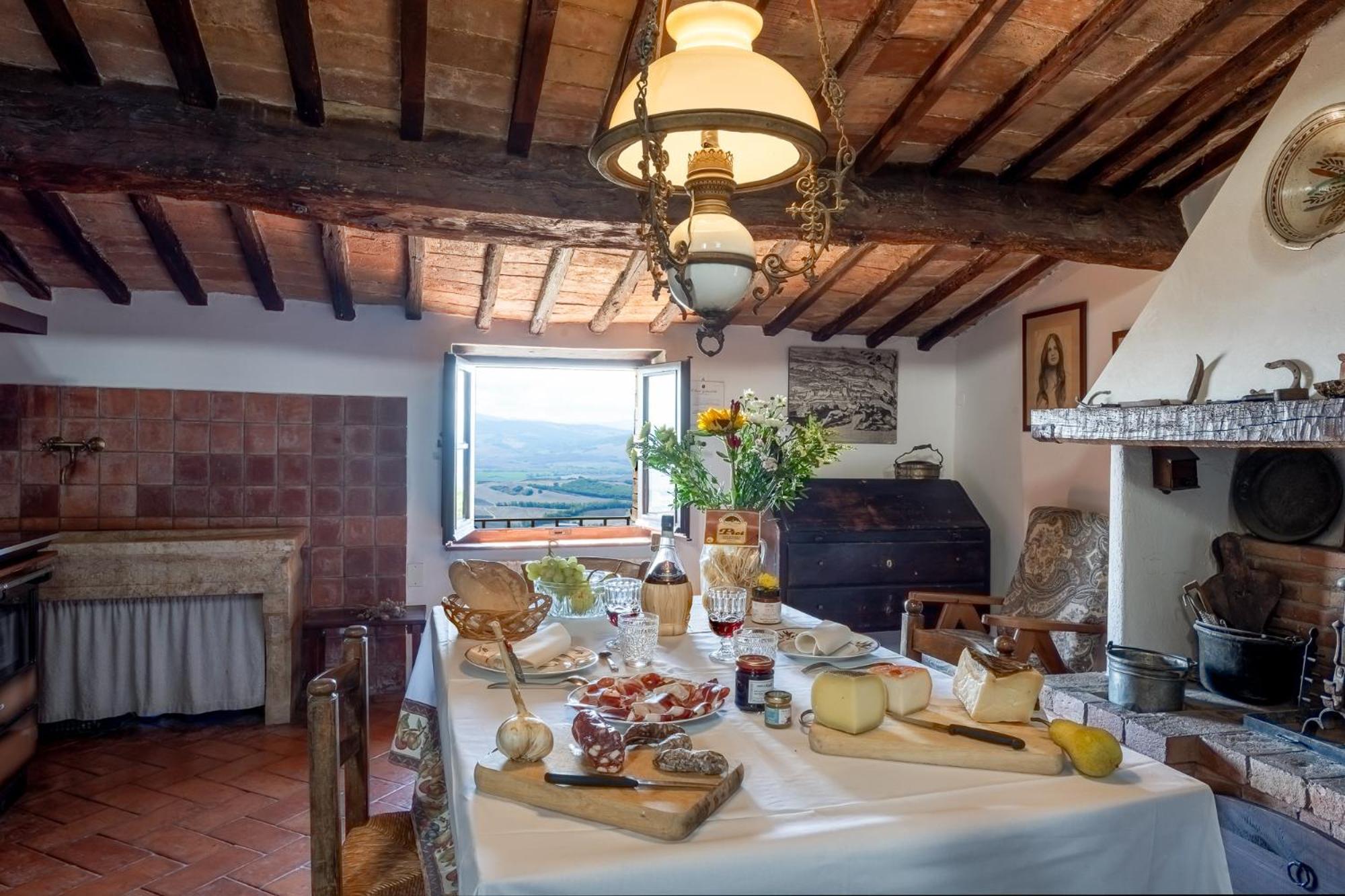 Artistica Pienza - Breathtaking Val D'Orcia Viewアパートメント エクステリア 写真