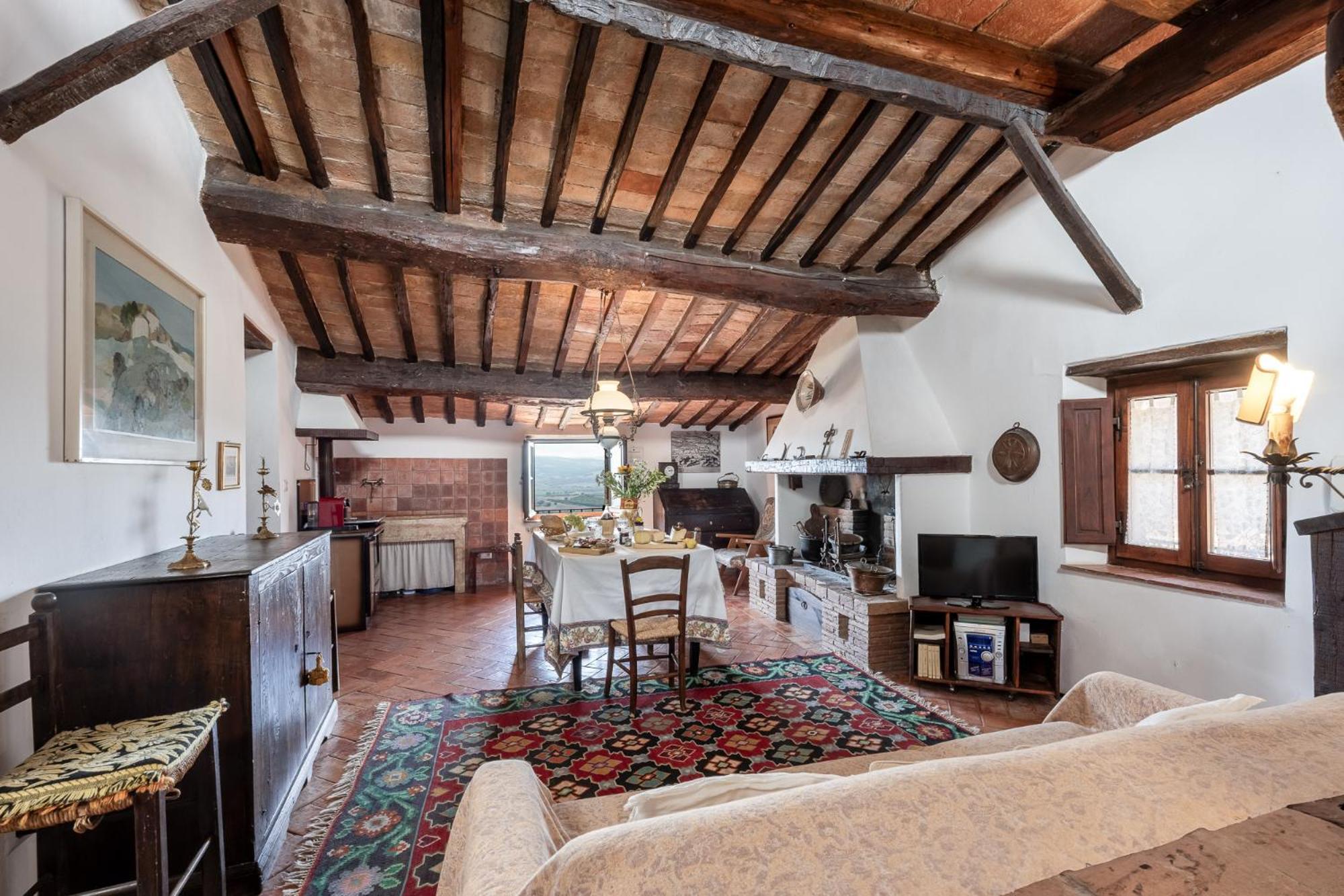 Artistica Pienza - Breathtaking Val D'Orcia Viewアパートメント エクステリア 写真